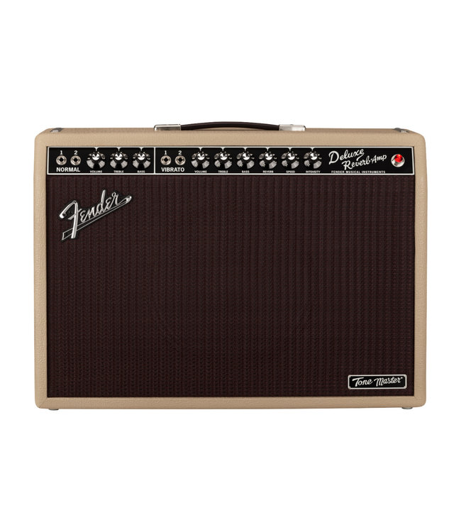 Fender Tone Master Deluxe Reverb Guitar Amplifier - Black - Get 