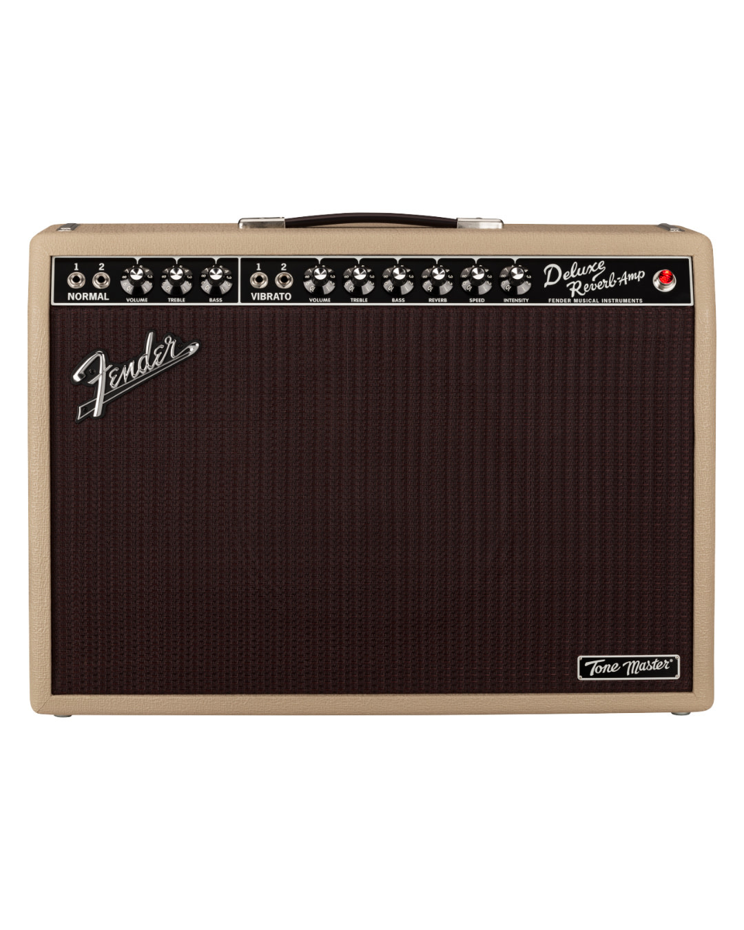 Fender Tone Master Deluxe Reverb Guitar Amplifier - Blonde - Get