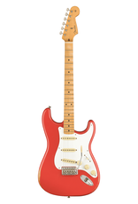 Fender Fender Vintera Series Road Worn '50s Stratocaster - Maple Fretboard, Fiesta Red (0149972340)