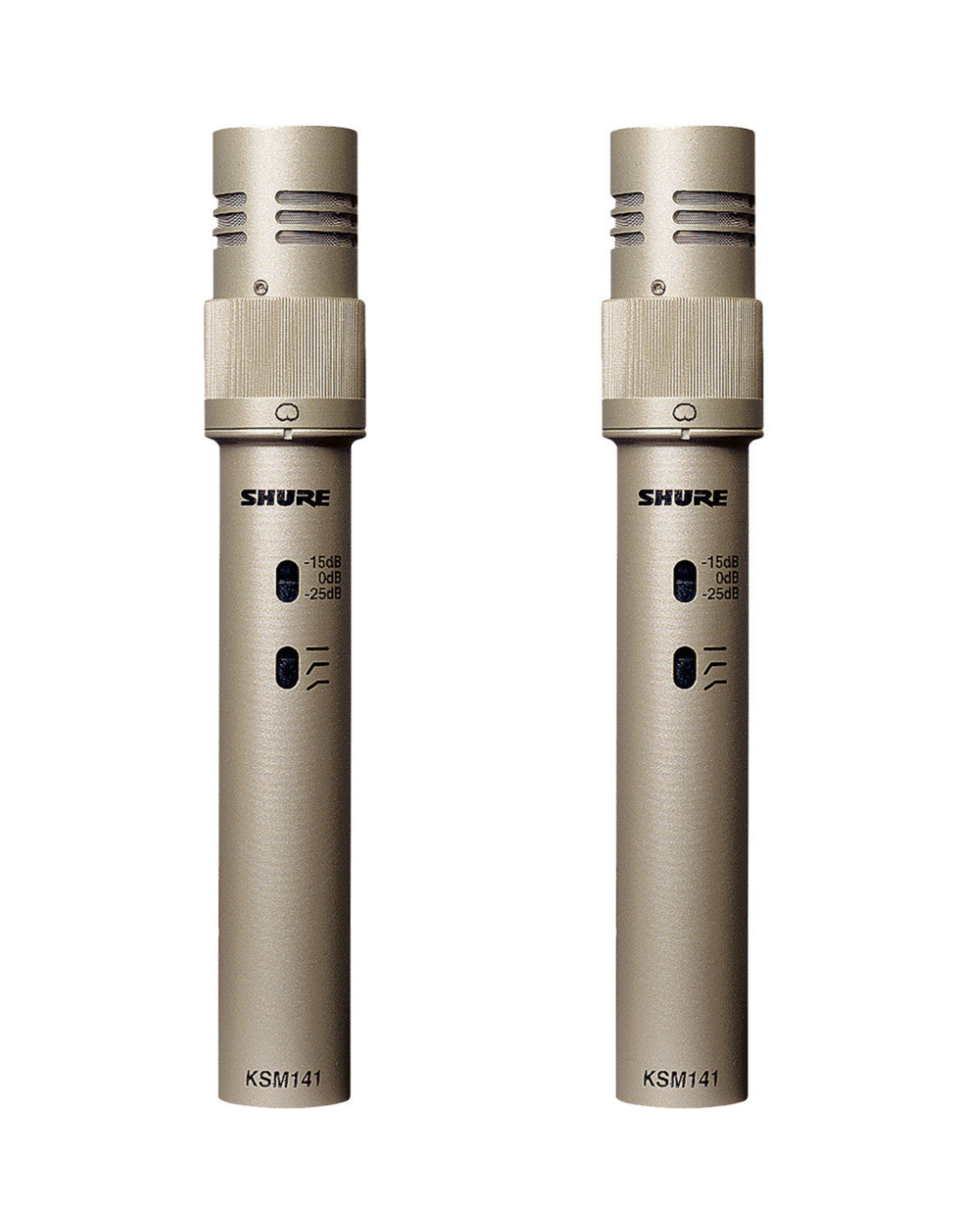 Shure Shure KSM141 Dual-Pattern Small Diaphragm Condenser Microphone - Stereo Pair (KSM141/SL-STEREO)