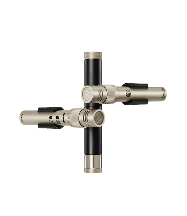 Shure KSM141 Dual-Pattern Small Diaphragm Condenser Microphone - Stereo Pair
