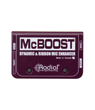 Radial Engineering Radial Engineering McBoost Dynamic & Ribbon Microphone Enhancer