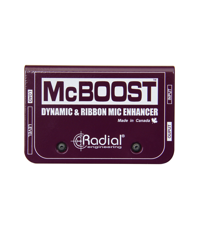 Radial Engineering McBoost Dynamic & Ribbon Microphone Enhancer