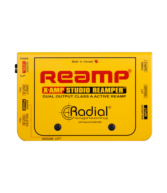 Radial Engineering X-Amp Active Studio Reamper