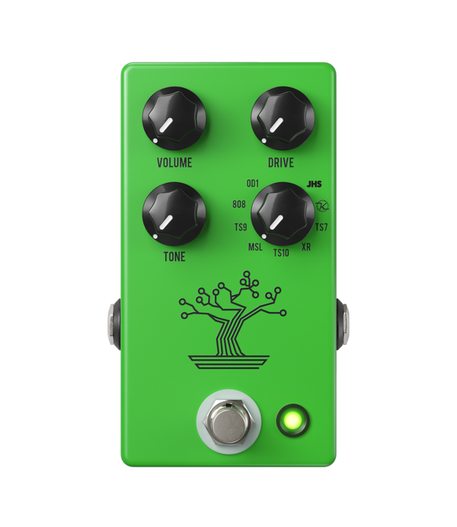 JHS Muffuletta Distortion/Fuzz Pedal - Army Green - Get Loud Music