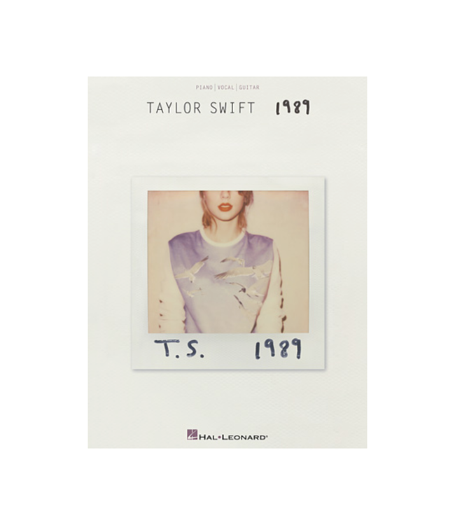 Hal Leonard Piano/Vocal/Guitar Book - Taylor Swift - 1989