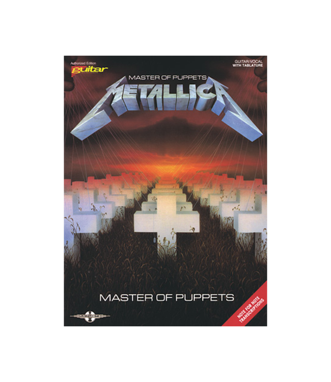 Hal Leonard Play It Like It Is Tab Book - Metallica - Master Of Puppets
