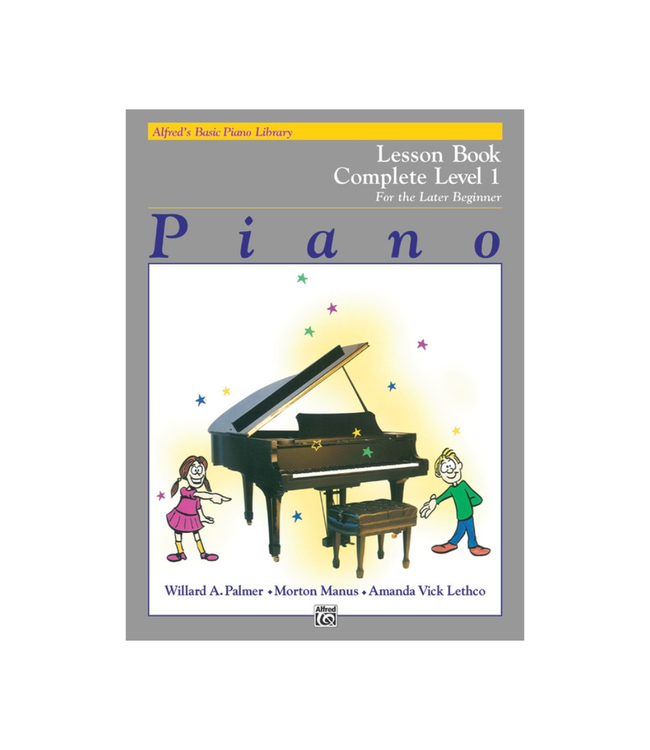 Alfred Alfred Basic Piano Library Lesson Book Complete - Level 1