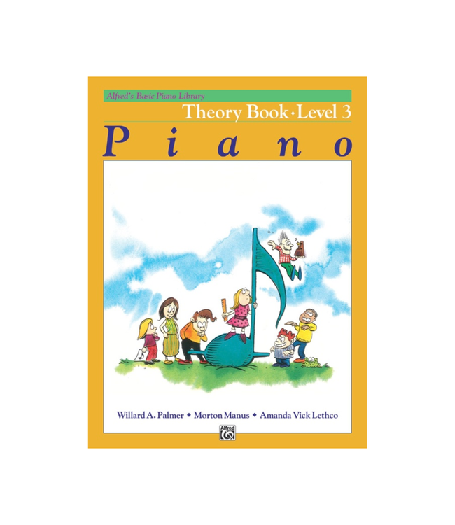 Alfred Basic Piano Library Theory Book - Level 3