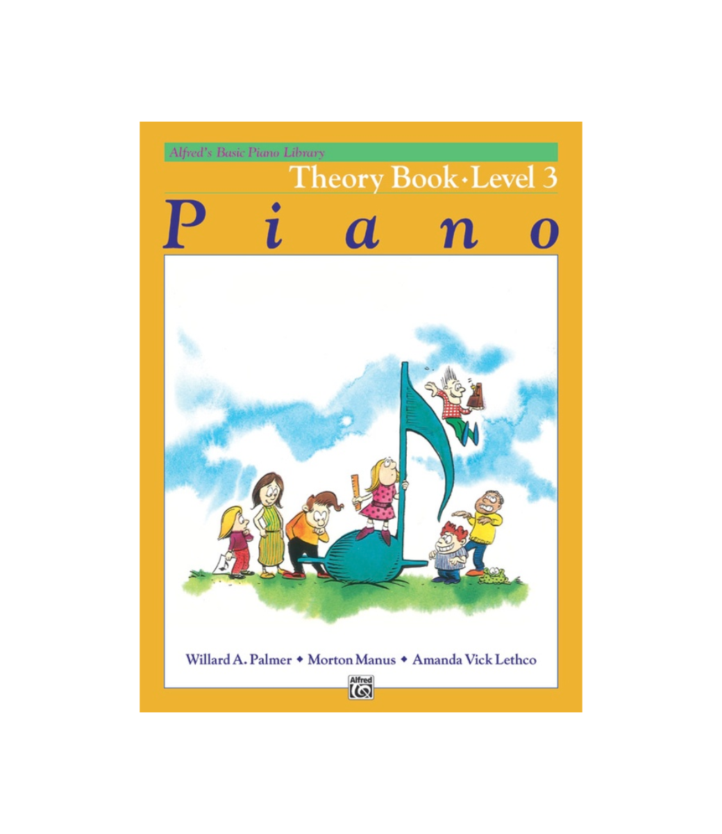 Alfred Basic Piano Library Theory Book - Level 3 - Get Loud Music