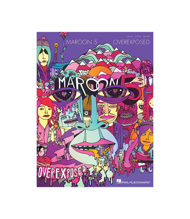 Hal Leonard Piano/Vocal/Guitar Book - Maroon 5 - Overexposed
