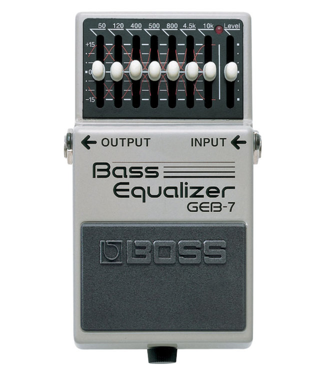 Boss GEB-7 7-Band Graphic Bass Equalizer Pedal