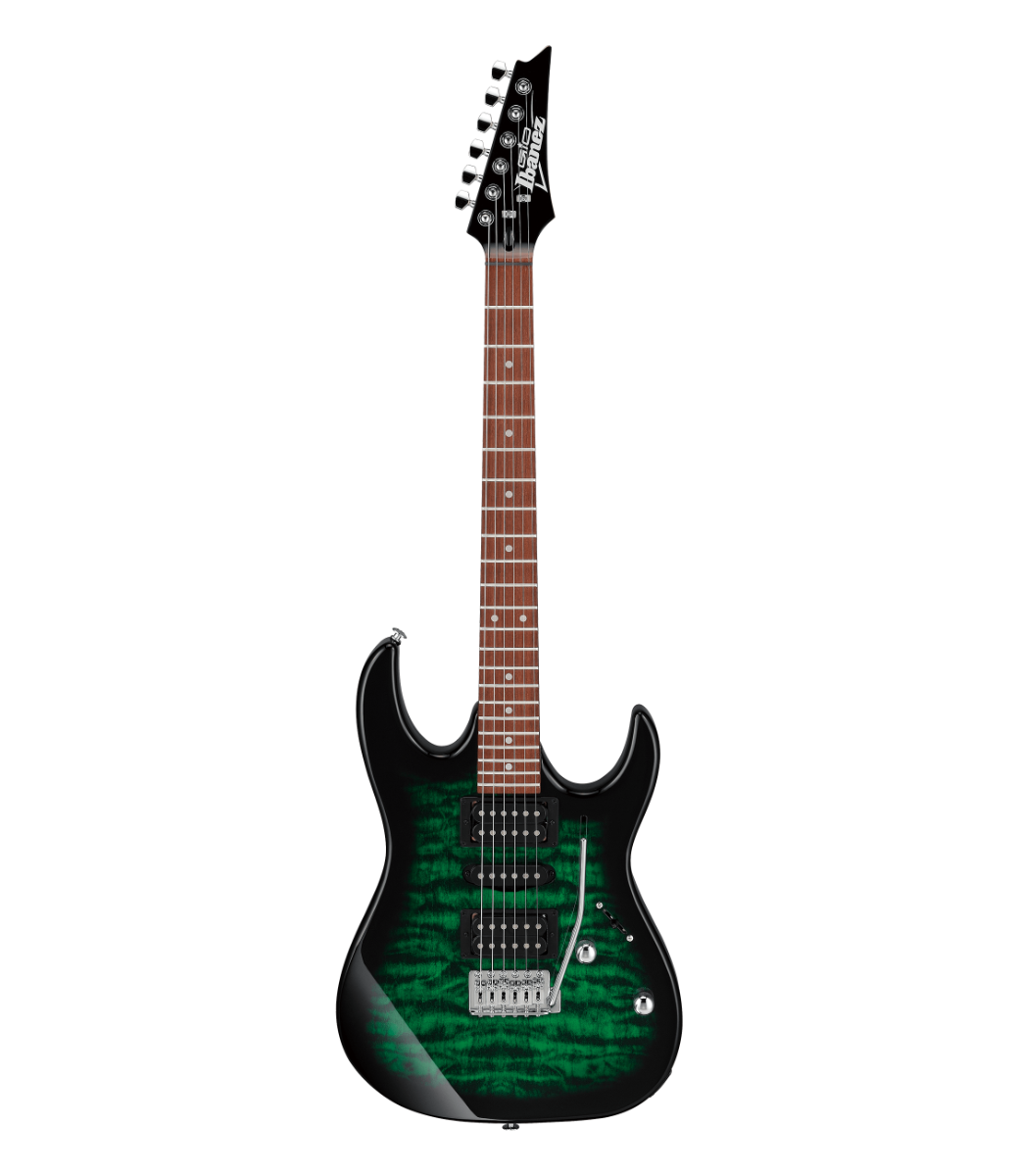 Ibanez RG GRX70QA - Transparent Emerald Burst