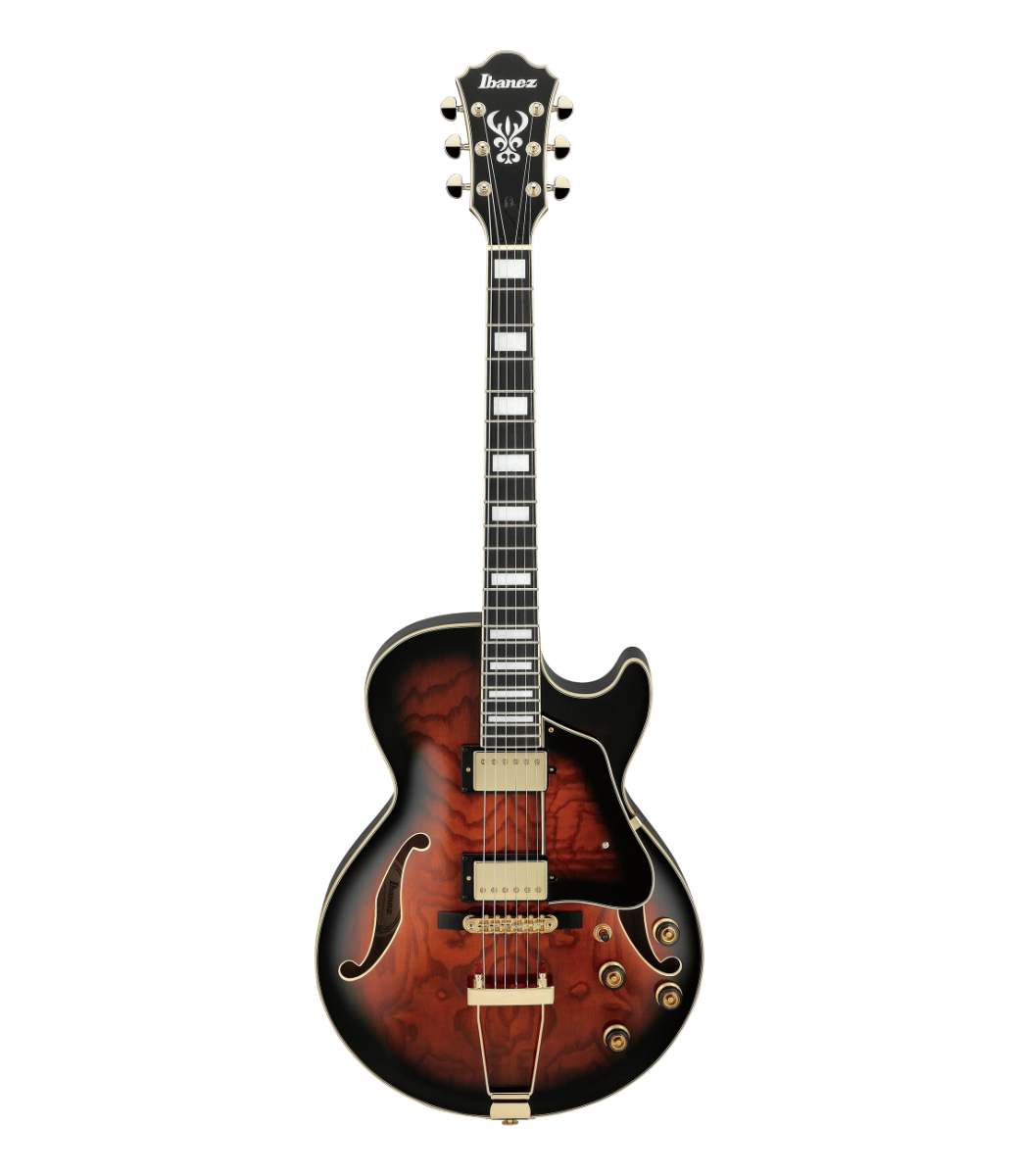 Ibanez AG Artcore Expressionist Hollow-Body - Dark Brown Sunburst