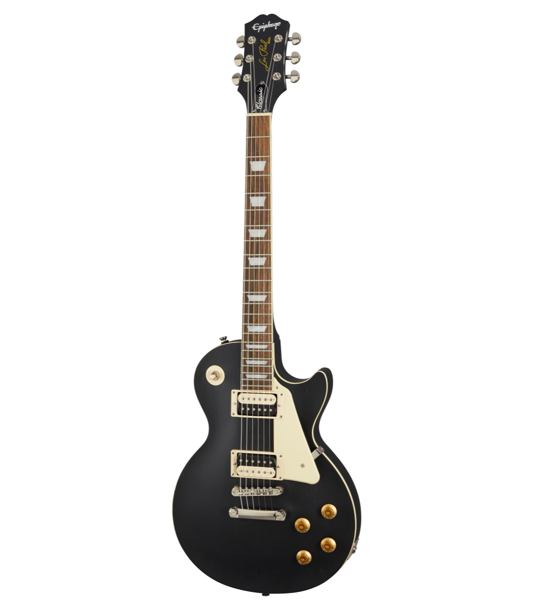 Epiphone Les Paul Classic Worn - Worn Ebony - Get Loud Music