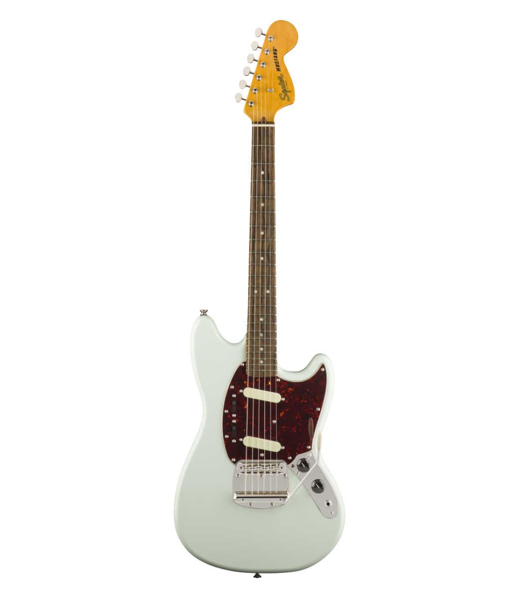 【超目玉枠】 - Mustang '60s Vibe Classic Squier Laurel Sonic Fretboard, ギター