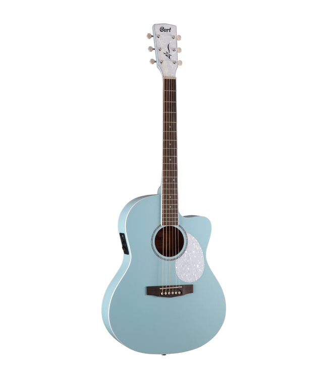 Cort Jade Series Classic Acoustic w/Pickup - Sky Blue