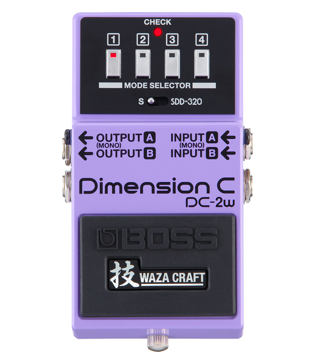 説明Boss WAZA CRAFT Dimension C DC-2W　新品未使用