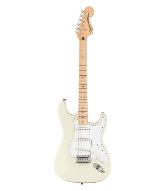 Squier Affinity Stratocaster - Maple Fretboard, Olympic White