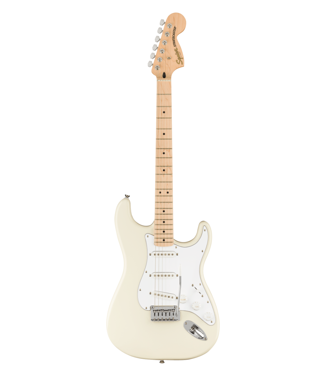 Squier Affinity Stratocaster - Maple Fretboard, Olympic White 