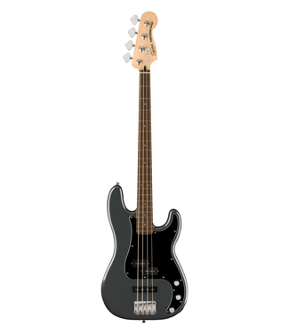 Squier Squier Affinity PJ Bass - Laurel Fretboard, Charcoal Frost Metallic