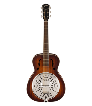 Fender Fender Paramount PR-180E Resonator - Walnut Fretboard, Aged Cognac Burst