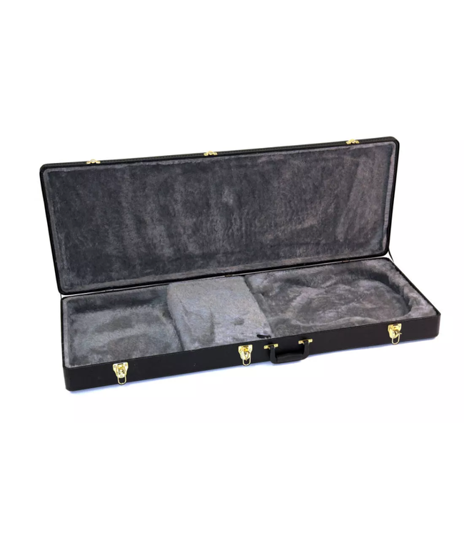 Yorkville Electric Guitar Hardshell Case - Double Neck Rectangular