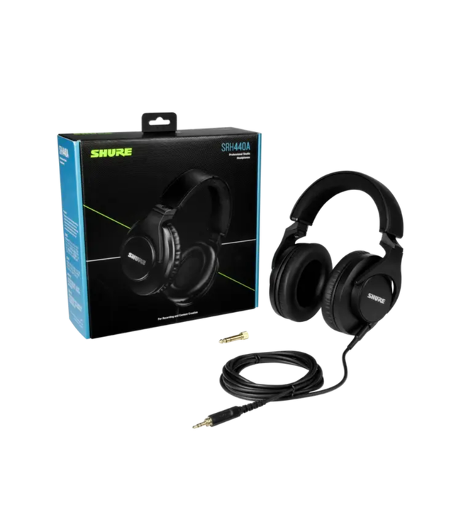 Shure SRH440A Professional Studio Headphones