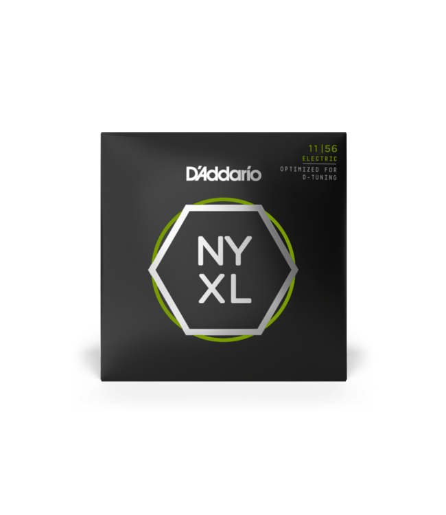 D'Addario D'Addario NYXL Electric Guitar Strings - 11-56 Medium Top/Extra Heavy Bottom