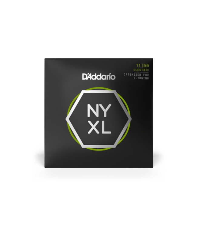 D'Addario NYXL Electric Guitar Strings - 11-56 Medium Top/Extra Heavy Bottom