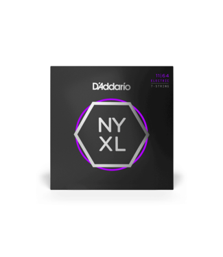 D'Addario D'Addario NYXL Electric Guitar Strings - 11-64 (7-String) Medium