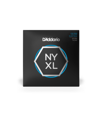 D'Addario D'Addario NYXL Electric Guitar Strings - 12-52 Wound 3rd Heavy