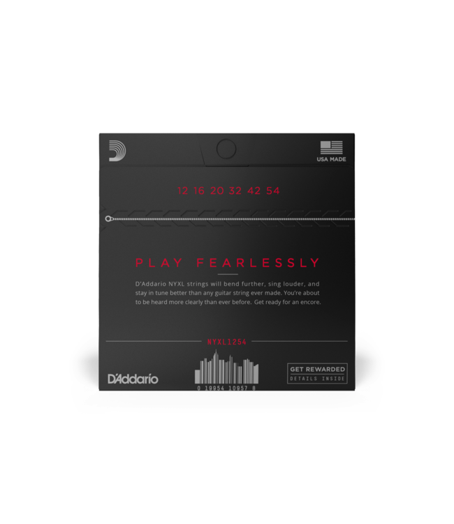 D'Addario NYXL Electric Guitar Strings - 12-54 Heavy