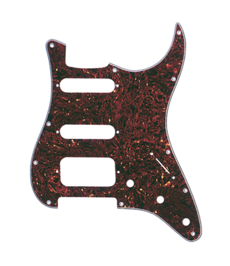 Fender Fender Genuine Parts 11-Hole Mount HSS Stratocaster Pickguard - 4-Ply Tortoise Shell