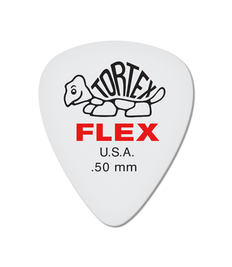 Dunlop Dunlop Tortex Flex Guitar Picks (12-Pack) - 0.50mm Red