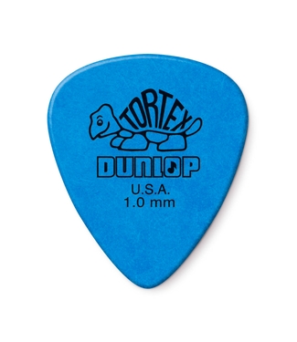 Dunlop Dunlop Tortex Standard Guitar Picks (12-Pack) - 1.0mm Blue