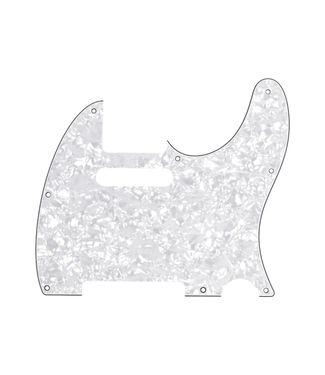 Fender Fender 8-Hole Mount Telecaster Pickguard - 4-Ply White Pearl