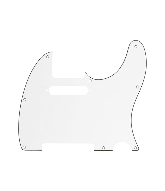 Fender Fender 8-Hole Mount Telecaster Pickguard - 3-Ply Parchment
