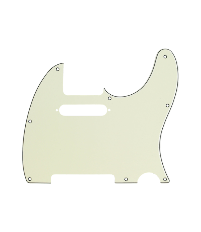 Fender Fender Genuine Parts 8-Hole Mount Telecaster Pickguard - 3-Ply Mint Green
