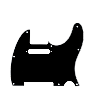 Fender Fender 8-Hole Mount Telecaster Pickguard - 3-Ply Black
