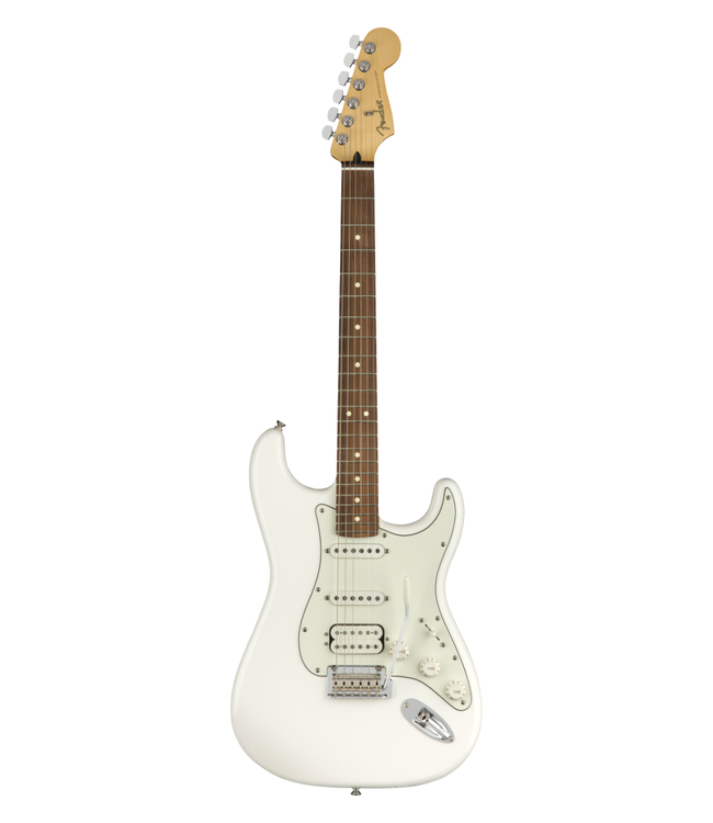 Fender Fender Player Stratocaster HSS - Pau Ferro Fretboard, Polar White