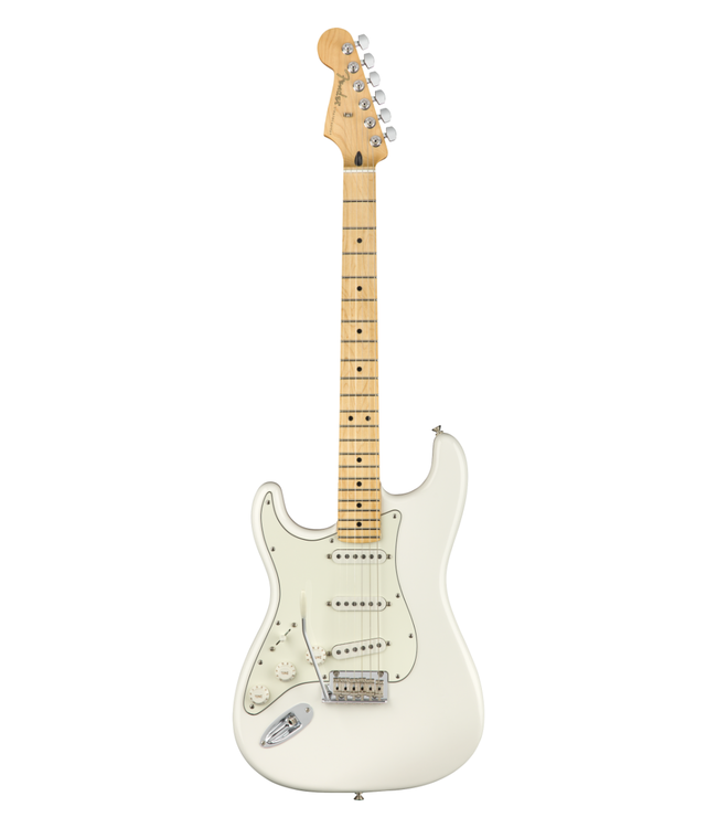 Fender Player Stratocaster Left-Handed - Maple Fretboard, Polar White