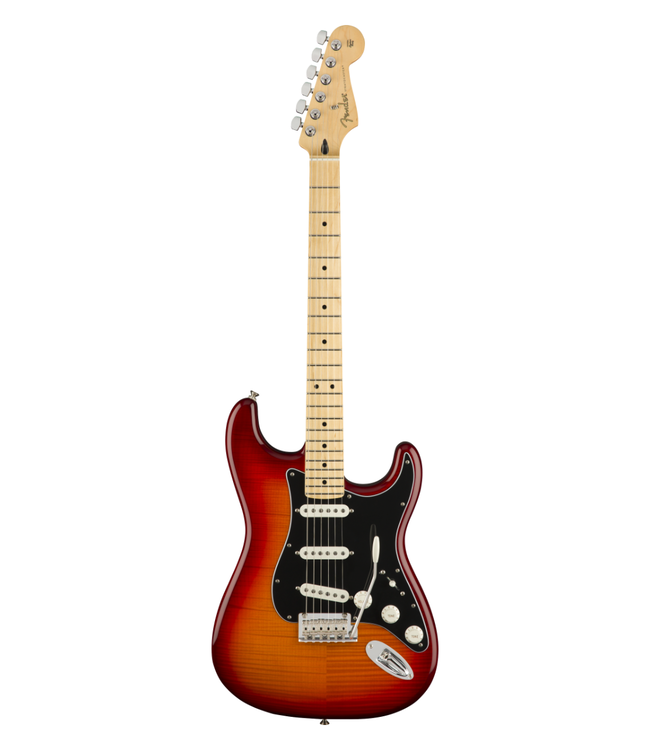 Fender Player Stratocaster Plus Top - Maple Fretboard, Aged Cherry Burst