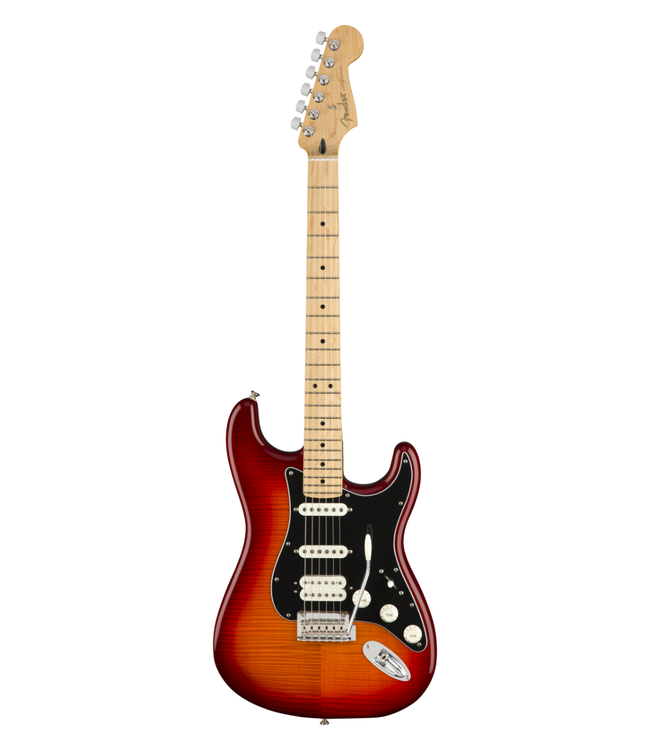 Fender Player Stratocaster HSS Plus Top - Maple Fretboard, Aged Cherry Burst