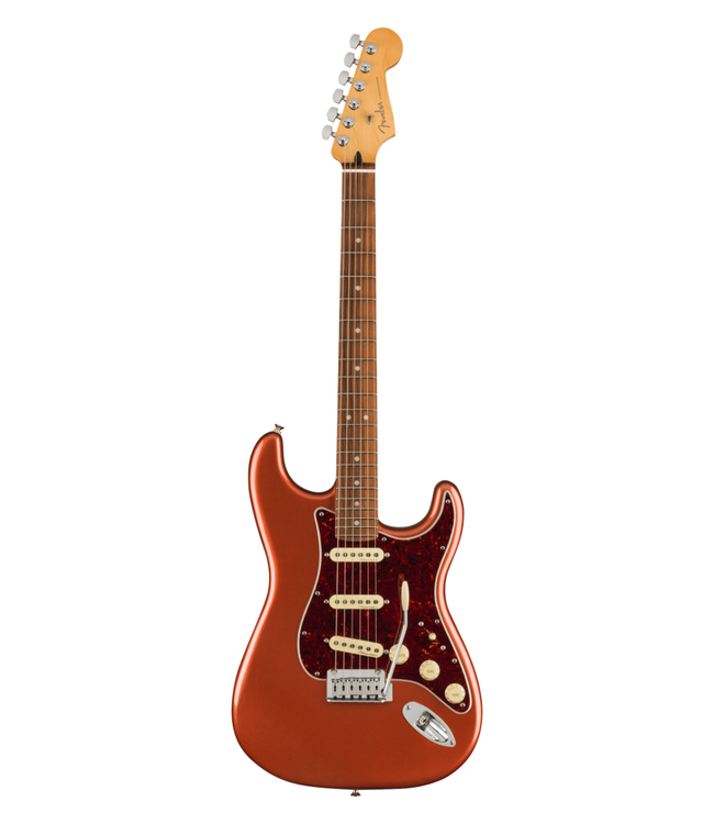 Fender Player Plus Stratocaster - Pau Ferro Fretboard, Aged Candy Apple Red