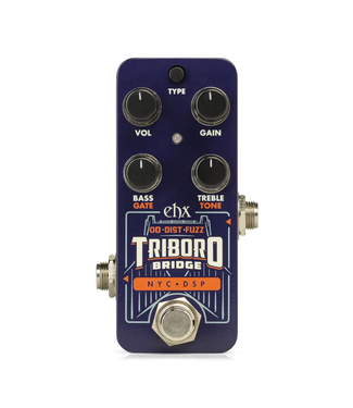 Electro-Harmonix Electro-Harmonix Pico Triboro Bridge Overdrive/Distortion/Fuzz Pedal