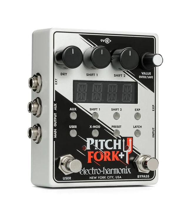 Electro-Harmonix Electro-Harmonix Pitch Fork+ Polyphonic Pitch Shifter Pedal