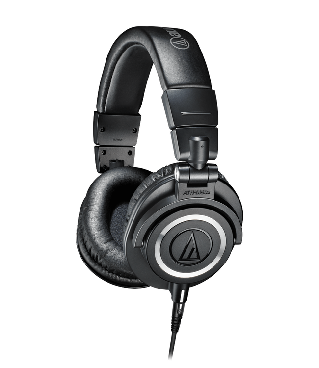 Audio-Technica ATH-M50X Professional Monitor Headphones - Black