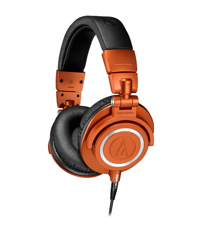 Audio-Technica ATH-M50X Professional Monitor Headphones - Limited Edition Lanturn Glow