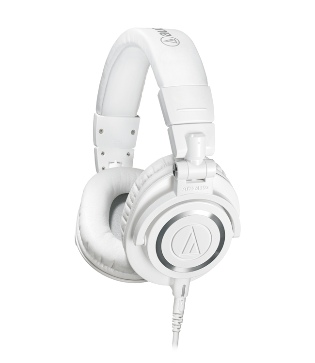 Audio-Technica ATH-M50X Professional Monitor Headphones - White
